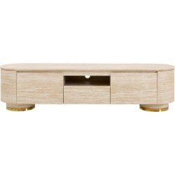 Έπιπλο Tv Linnea Μπεζ 160x42x45εκ. - Μπεζ