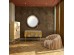 Πολυθρόνα  Drapes Δέρμα Καφέ 100x85x74εκ. - Καφέ