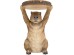 Τραπέζι Βοηθητικό  Animal Capybara 36.5x31.5x51.5εκ. - Καφέ