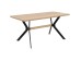 Τραπέζι Midtown Oak Ξύλο Καφέ 160x80x76εκ. - Καφέ