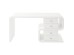 Γραφείο White Club Snake Λευκό 70x150x76εκ - Λευκό