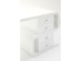 Γραφείο White Club Snake Λευκό 70x150x76εκ - Λευκό