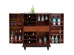 Μπαρ Colonial Trunk Small 66x44.5x83εκ - Μαύρο Μπαρ Colonial Trunk Small 66x44.5x83εκ - Μαύρο