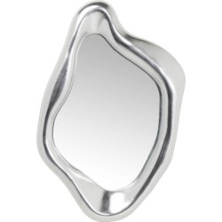 Καθρέφτης Τοίχου Hologram Ασημί 75.5x9x119εκ - Ασημί