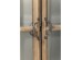 Βιτρίνα Kontor Μεταλλική Γκρι 97x39x187εκ - Γκρι