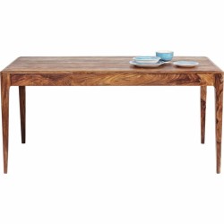 Τραπέζι Brooklyn Nature Ξύλο Καφέ 160x80x76εκ - Καφέ