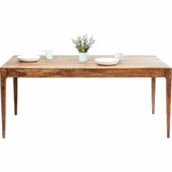 Τραπέζι Brooklyn Nature  Ξύλο Καφέ 175x90x76εκ - Καφέ