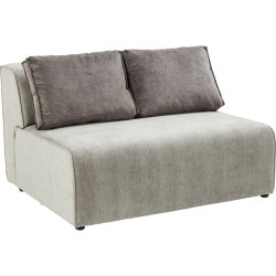 Καναπές Διθέσιος Infinity 100 Elements Γκρι 100x100 εκ. 100x100x70εκ - Γκρι