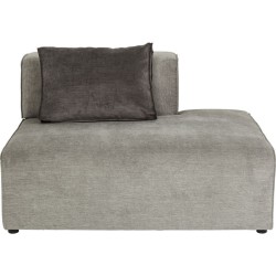 Ottomane Elements Grey Left 182x117x70 εκ. 182x117x70εκ - Γκρι
