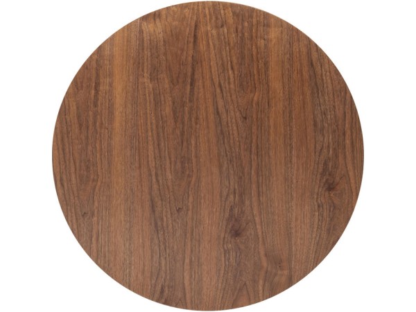 Επιφάνεια τραπεζιού Invitation Round Walnut Ø90cm 90x90x44683εκ - Καφέ Επιφάνεια τραπεζιού Invitation Round Walnut Ø90cm 90x90x44683εκ - Καφέ