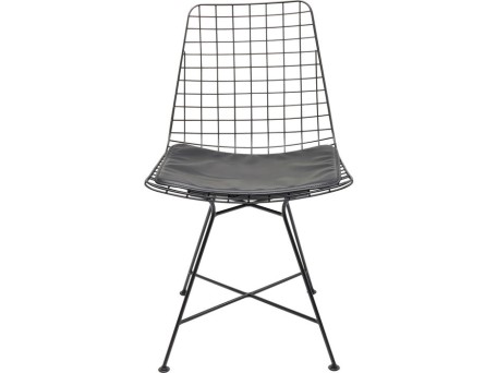 Καρέκλα Grid Μαύρη 47,5x54x85,5 εκ - Μαύρο