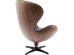 Περιστρεφόμενη Καρέκλα Lounge Black Walnut 43x63.5x114εκ - Μαύρο Περιστρεφόμενη Καρέκλα Lounge Black Walnut 43x63.5x114εκ - Μαύρο