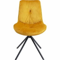 Καρέκλα Mila Κίτρινη 51x65x88εκ - Κίτρινο