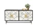Μπουφές Credenza Ξύλο Μαύρο 150x40x80εκ - Μαύρο Μπουφές Credenza Ξύλο Μαύρο 150x40x80εκ - Μαύρο