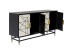 Μπουφές Credenza Ξύλο Μαύρο 150x40x80εκ - Μαύρο Μπουφές Credenza Ξύλο Μαύρο 150x40x80εκ - Μαύρο