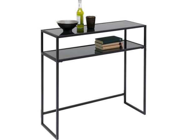 Κονσόλα Loft Μεταλλική Μαύρη 85x30x80εκ - Μαύρο Κονσόλα Loft Μεταλλική Μαύρη 85x30x80εκ - Μαύρο