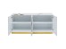 Μπουφές Cracked Ξύλο Λευκό 165x46x80εκ - Χρυσό Μπουφές Cracked Ξύλο Λευκό 165x46x80εκ - Χρυσό