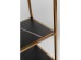 Ραφιέρα Cesaro 100x30x190 εκ. - Χρυσό