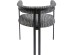 Καρέκλα Chair Με Μπράτσα Paris S&P Γκρι 58x53.5x70.5εκ - Γκρι
