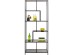 Ραφιέρα Loftie Μαύρη 77x185 εκ. 77x35x185εκ - Μαύρο