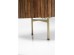 Μπουφές Grace  Μάρμαρο Λευκό  160x45x78 εκ - Καφέ