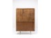 Ντουλάπι Grace Μασίφ Ξύλο Μάνγκο 100x42x145 εκ. - Καφέ