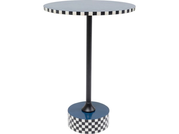 Βοηθητικό Τραπεζάκι Domero Μπλε 40x40x50 εκ. - Μπλε