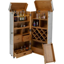 Bar Cabinet Venezia Silver