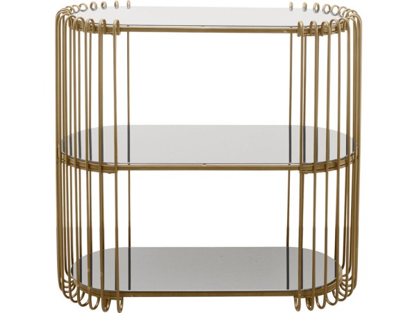 Κονσόλα Wire Μεταλλική Χρυσή 81x78x36εκ. - Χρυσό Κονσόλα Wire Μεταλλική Χρυσή 81x78x36εκ. - Χρυσό