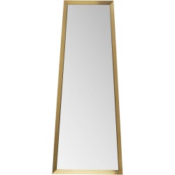 Καθρέφτης Τοίχου Arezzo Μεταλλικός Χρυσός 65x6.5x160εκ. - Χρυσό