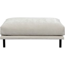 Ταμπουρέ Edna Ύφασμα Μπεζ 115x45x60εκ. - Μπεζ