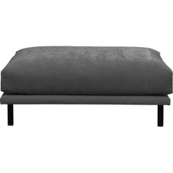 Ταμπουρέ Edna Ύφασμα Γκρι  115x45x60εκ. - Γκρι