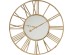 Ρολόι Τοίχου Giant Στρόγγυλο Μεταλλικό Χρυσό Ø120 εκ. 120x7x120εκ - Χρυσό