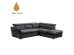 MONSERAT ΚΑΝΑΠΕΣ ΚΡΕΒΑΤΙ ΓΩΝΙΑ ΔΕΞΙΑ ΑΝΘΡΑΚΙ 254x224x90cm