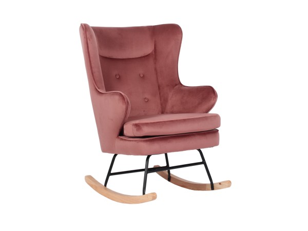 ROCKER ΠΟΛΥΘΡΟΝΑ ΚΟΥΝΙΣΤΗ ΡΟΖ 71x86x102cm