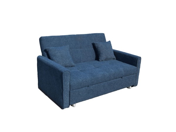 DUAL ΚΑΝΑΠΕΣ ΚΡΕΒΑΤΙ 2ΘΕΣΙΟΣ ΜΠΛΕ 153x89x85cm DUAL ΚΑΝΑΠΕΣ ΚΡΕΒΑΤΙ 2ΘΕΣΙΟΣ ΜΠΛΕ 153x89x85cm