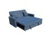 DUAL ΚΑΝΑΠΕΣ ΚΡΕΒΑΤΙ 2ΘΕΣΙΟΣ ΜΠΛΕ 153x89x85cm DUAL ΚΑΝΑΠΕΣ ΚΡΕΒΑΤΙ 2ΘΕΣΙΟΣ ΜΠΛΕ 153x89x85cm