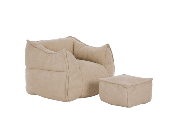 SPONGE ΠΟΛΥΘΡΟΝΑ SET BEIGE 95x102x73cm SPONGE ΠΟΛΥΘΡΟΝΑ SET BEIGE 95x102x73cm