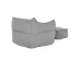 SPONGE ΠΟΛΥΘΡΟΝΑ SET ΓΚΡΙ SILVER 95x102x73cm SPONGE ΠΟΛΥΘΡΟΝΑ SET ΓΚΡΙ SILVER 95x102x73cm