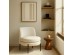 CESTA ΠΟΛΥΘΡΟΝΑ CREAM 70x71x71.5cm