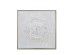 ROZETA ΠΙΝΑΚΑΣ ΔΙΑΚΟΣΜΗΣΗΣ 62x62x5cm ΚΑΜΒΑΣ ΛΕΥΚΟ ΧΡΥΣΟ ΞΥΛΟ ROZETA ΠΙΝΑΚΑΣ ΔΙΑΚΟΣΜΗΣΗΣ 62x62x5cm ΚΑΜΒΑΣ ΛΕΥΚΟ ΧΡΥΣΟ ΞΥΛΟ