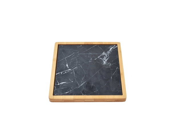 BILBAO ΠΛΑΤΩ ΣΕΡΒΙΡΙΣΜΑΤΟΣ 17x17x2cm ΜΑΡΜΑΡΟ ΜΑΥΡΟ ΛΕΥΚΟ BAMBOO ΦΥΣΙΚΟ BILBAO ΠΛΑΤΩ ΣΕΡΒΙΡΙΣΜΑΤΟΣ 17x17x2cm ΜΑΡΜΑΡΟ ΜΑΥΡΟ ΛΕΥΚΟ BAMBOO ΦΥΣΙΚΟ
