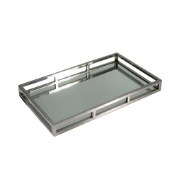 MIROIR ΔΙΣΚΟΣ ΔΙΑΚΟΣΜΗΣΗΣ 50x30x6cm ΑΛΟΥΜΙΝΙΟ ΑΣΗΜΙ