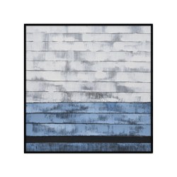 MURUS BLUE ΠΙΝΑΚΑΣ ΔΙΑΚΟΣΜΗΣΗΣ 82x82x5cm ΚΑΜΒΑΣ ΞΥΛΟ