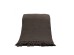 PIQUE ΡΙΧΤΑΡΙ ΔΙΑΚΟΣΜΗΤΙΚΟ 130x170cm ΒΑΜΒΑΚΙ ΓΚΡΙ MOCHA POLYESTER