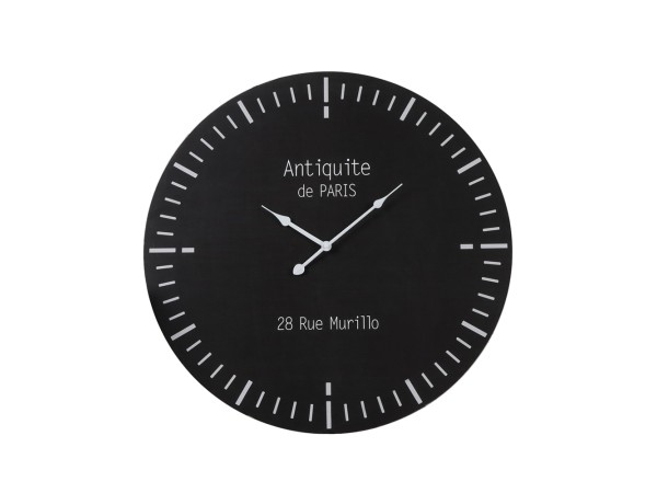 ZEIT ΡΟΛΟΪ ΤΟΙΧΟΥ 60x60x5cm MDF ΜΑΥΡΟ ZEIT ΡΟΛΟΪ ΤΟΙΧΟΥ 60x60x5cm MDF ΜΑΥΡΟ