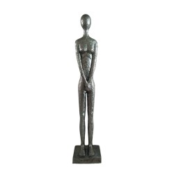 ANKHOU ΔΙΑΚΟΣΜΗΤΙΚΗ ΦΙΓΟΥΡΑ 14x11x67cm POLYRESIN ΑΣΗΜΙ