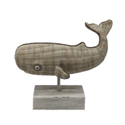 JE VEUX ΔΙΑΚΟΣΜΗΤΙΚΟ ΦΑΛΑΙΝΑ 35x17x27cm POLYRESIN ΚΑΦΕ