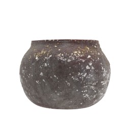 BERRY ΒΑΣΗ ΡΕΣΩ 23x23x16cm ΓΥΑΛΙ ROTTENRUST