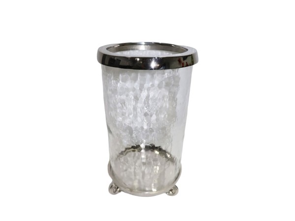 ARGENTUM ΒΑΣΗ ΡΕΣΩ 18x18x34cm ΓΥΑΛΙ ΔΙΑΦΑΝΟ ΑΣΗΜΙ ΑΛΟΥΜΙΝΙΟ ARGENTUM ΒΑΣΗ ΡΕΣΩ 18x18x34cm ΓΥΑΛΙ ΔΙΑΦΑΝΟ ΑΣΗΜΙ ΑΛΟΥΜΙΝΙΟ